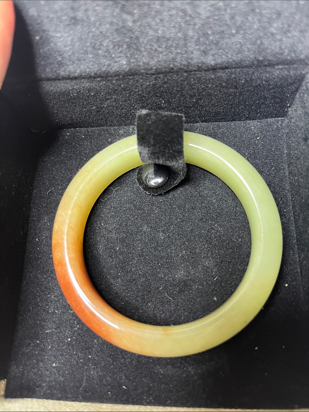 Vintage handcrafted Asian Jade Bengal bracelet